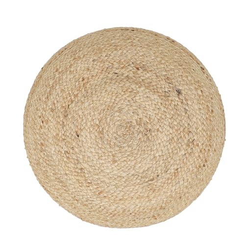 Jute Pouf Ottoman