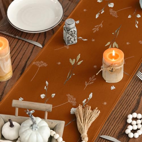 210 GSM Fall Table Runner Home Party Decor 13x48 Inch