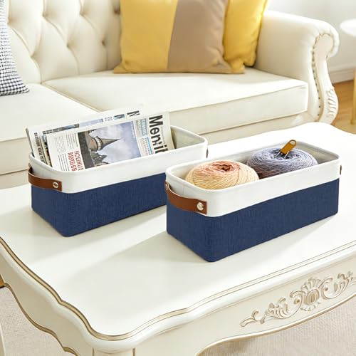 Small Fabric Storage Baskets (4 Count)