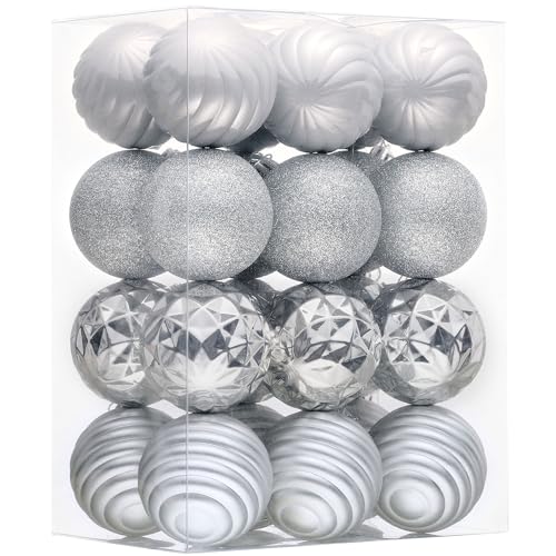 Christmas Ornaments Tree Decorations Set (24 Count)