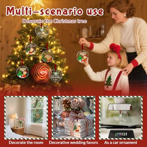 Custom Christmas Ornament Glass