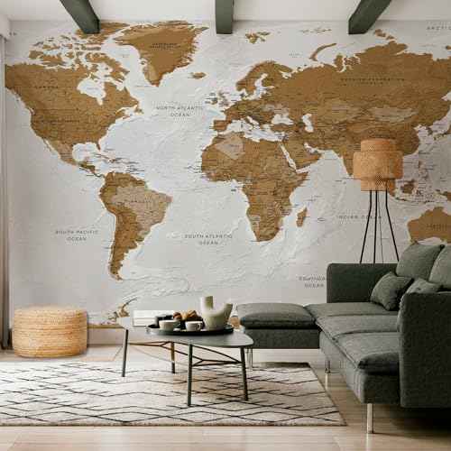 Wall Mural World Map 197x110 in