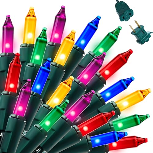 Multicolor Christmas String Lights (200 Count)