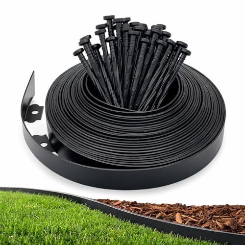 1.5" x40' Landscape Edging Kit with 40 Spikes