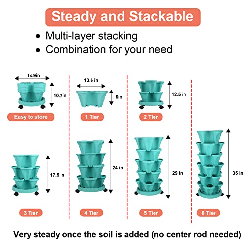 Vertical Planter Tower (2 Count)