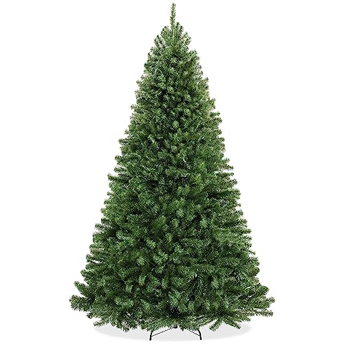 6FT Realistic Green Spruce Unlit Artificial Holiday Christmas Tree with Sturdy Metal Stand