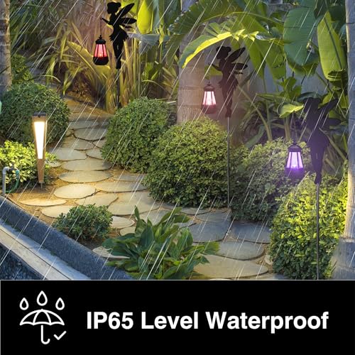 Solar Fairy Garden Accessories Outdoor 1 Pair (2 Count)