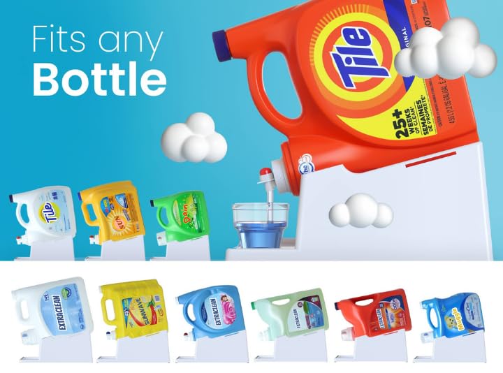 Liquid Laundry Detergent Holder Stand with Drip Tray