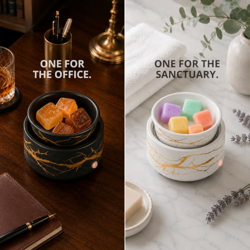 Electric Wax Melt Warmer for Scented Wax (2 Count)