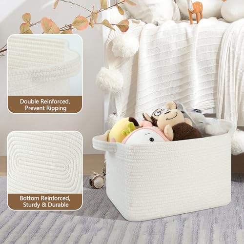 Storage Basket for Organizing 3 Pack (3 Count)