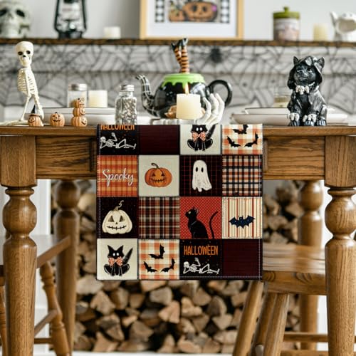 210 GSM Halloween Table Runner Home Party Decor 13x120 Inch