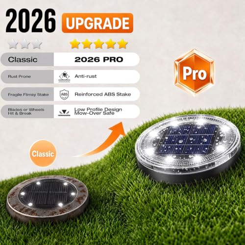 Mini Solar Ground Lights 24 Pack (24 Count)