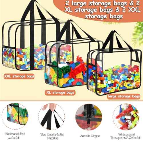 6Pcs Large XL (6 Count)