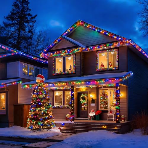 Multi Colored Christmas Mini String Lights (200 Count)