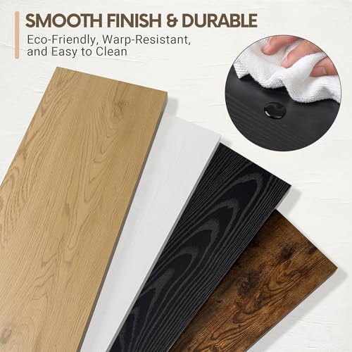 10 Inch Deep Floating Shelves for Wall 48” Set of 2 (2 Count)