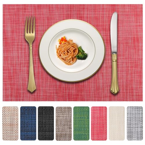 Vinyl Placemats Set of 6 (4 Count)