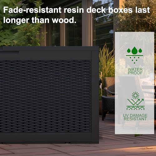 120 Gallon Outdoor Deck Box