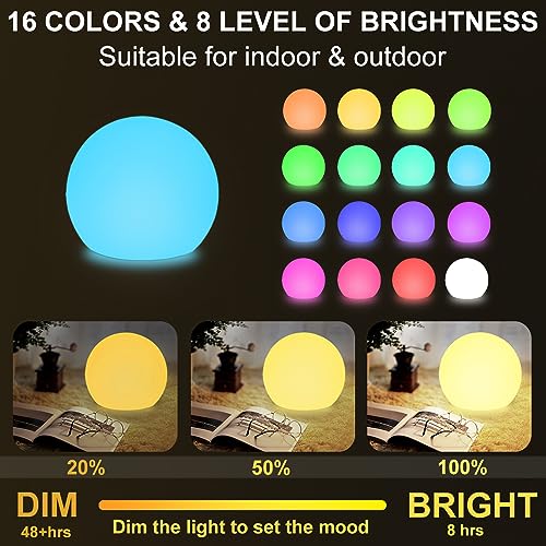 LED Globe Orb Light
