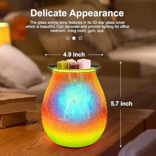 Handmade 3D Droplet Candle Warmer Light