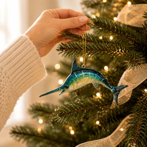 Swordfish Christmas Ornament