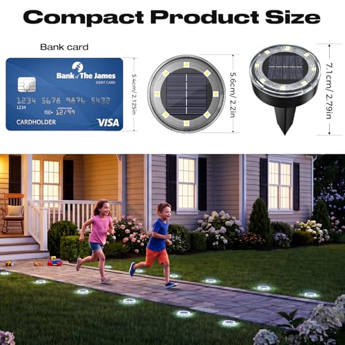 Mini Solar Ground Lights (12 Count)