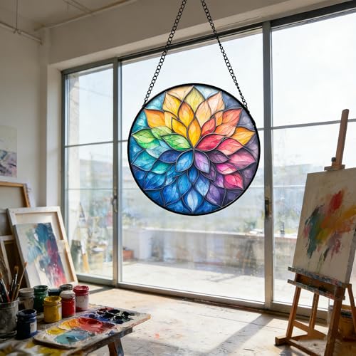 Stained Glass Window Hanging