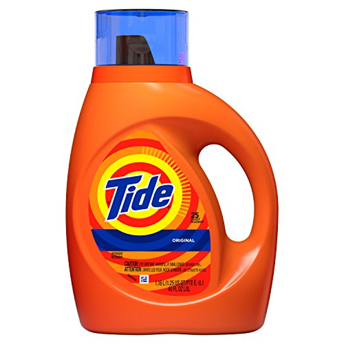 Original Scent HE Turbo Clean Liquid Laundry Detergent 40 oz 25 loads (40 Fl Oz)
