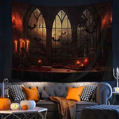 Halloween Tapestry Wall Hanging 90.6"x70.9"