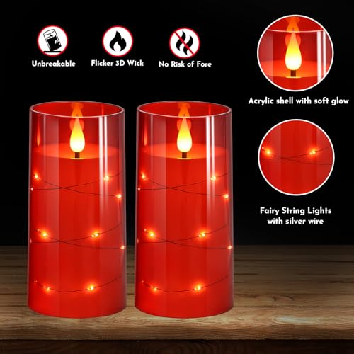 Flickering Flameless Candles (2 Count)