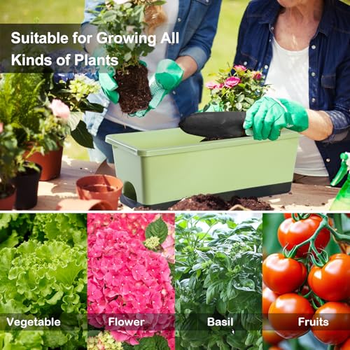 Window Box Planter 8 Pcs (8 Count)