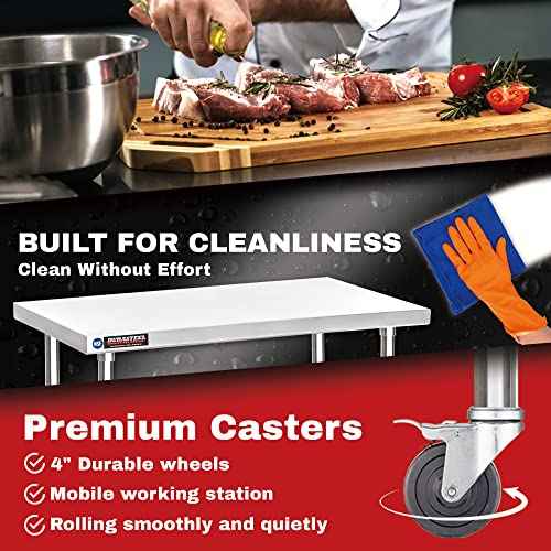 24x12 NSF Stainless Steel Cart