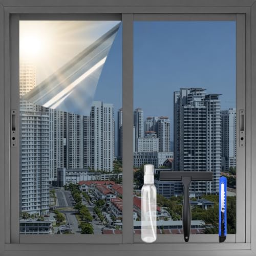 One Way Window Privacy Film with Tools