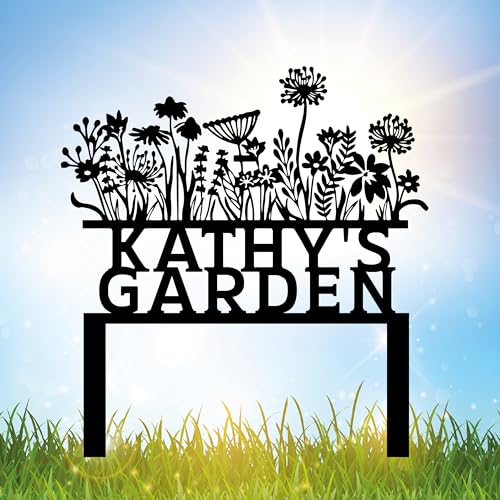 Custom Flowers Metal Garden Decor