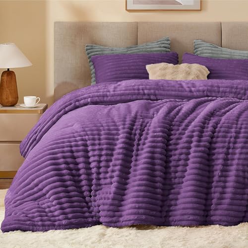 Fleece California King Comforter Set