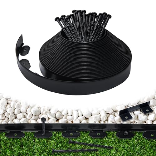 Landscape Edging Border 60 FT 2 Inch Tall with 120 Spikes