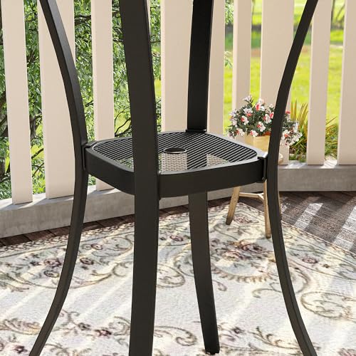 28" Round Outdoor Bar Table