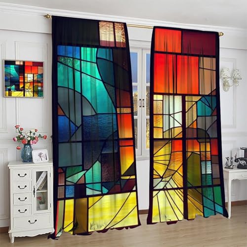 Stained Glass Curtains