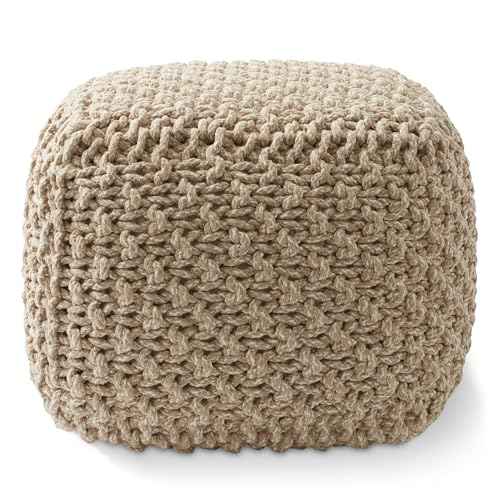 Square Pouf Ottoman