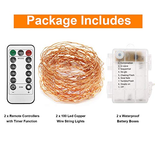 200 LED Halloween Fairy Lights (66 Foot)