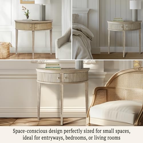 Crestview Hall Console Table for Entryway with Storage