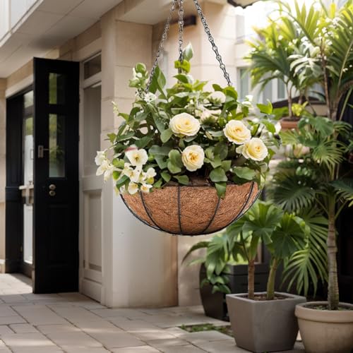 Hanging Baskets for Plants Outdoor (4 Count)