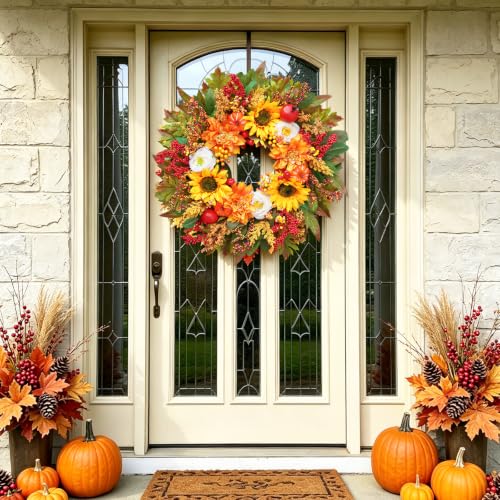 Fall Wreaths for Front Door