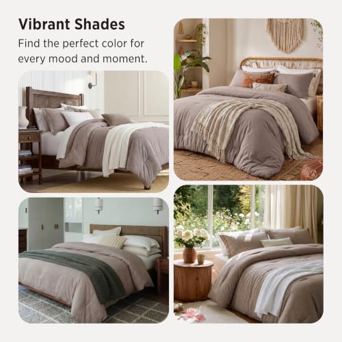 Khaki Oversized Queen Comforter Set