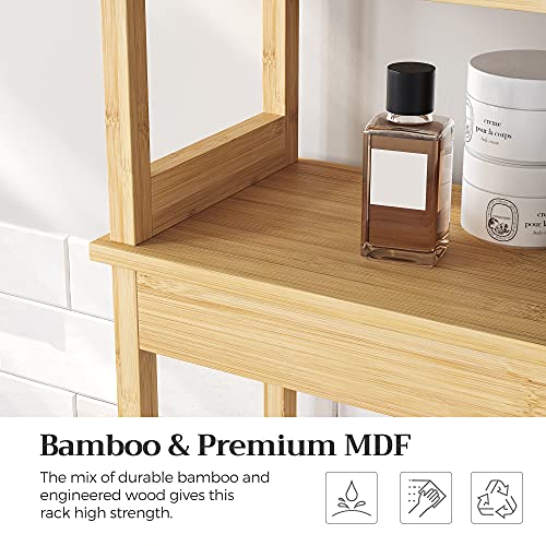 Bamboo Over The Toilet Storage Cabinet
