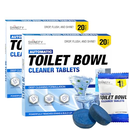 Automatic Toilet Bowl Cleaner Tablets (40 Count)