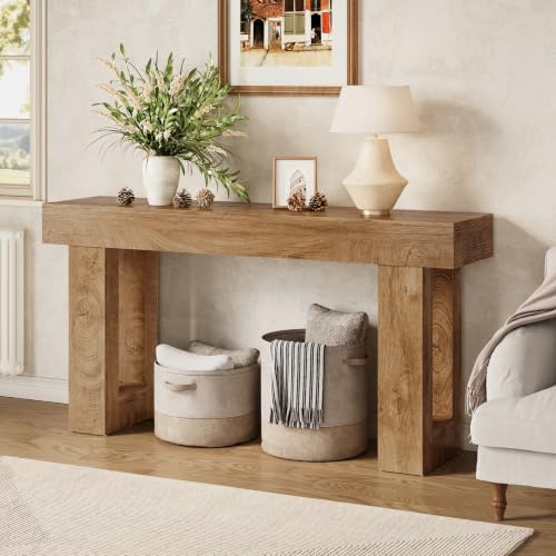 63 Inches Long Console Table for Entryway