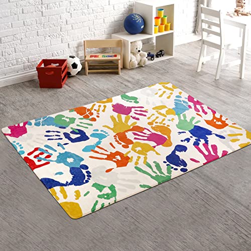 Colorful Kids Rug for Playroom