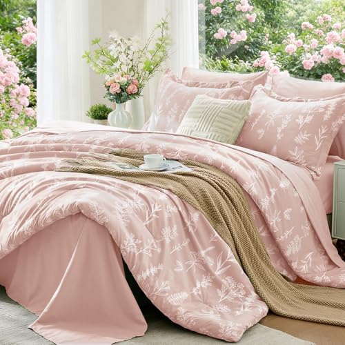 Cameo Pink Full Comforter Set
