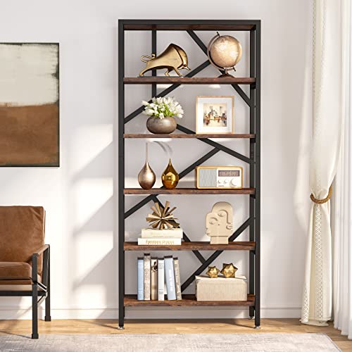 71" Industrial Bookshelf