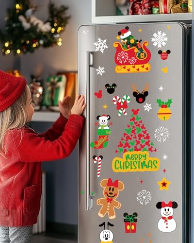 Christmas Window Clings Decorations